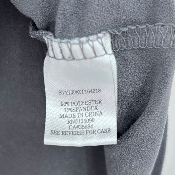 Z Supply The Suede Pocket Tee Gray Shirt Soft Lightweight Womens Size Medium - Picture 7 of 11
